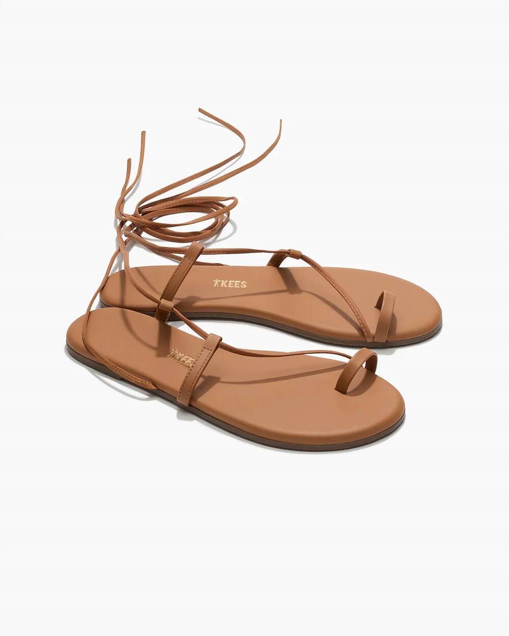 NEW TKEES women's jo wrap sandal in hazelton